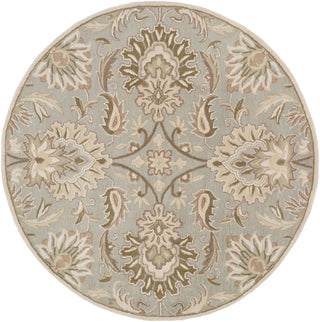 Surya Caesar CAE-1111 Grey Area Rug 6' Round