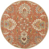 Surya Caesar CAE-1112 Rust Area Rug 6' Round