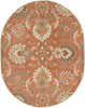 Surya Caesar CAE-1112 Rust Area Rug 8' x 10' Oval