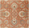 Surya Caesar CAE-1112 Rust Area Rug 8' Square