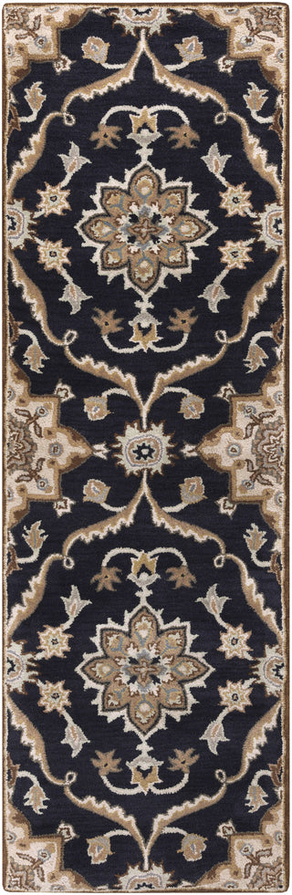 Surya Caesar CAE-1113 Navy Hand Tufted Area Rug 2'6'' X 8' Runner