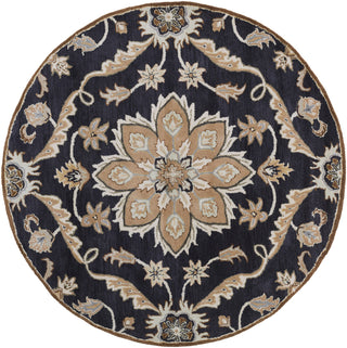 Surya Caesar CAE-1113 Navy Area Rug 6' Round