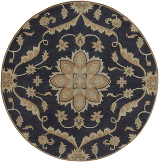 Surya Caesar CAE-1113 Navy Area Rug 8' Round