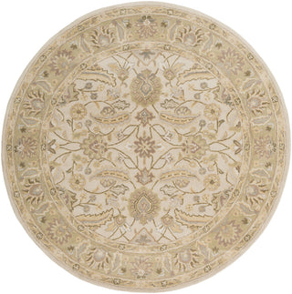 Surya Caesar CAE-1114 Beige Area Rug 6' Round