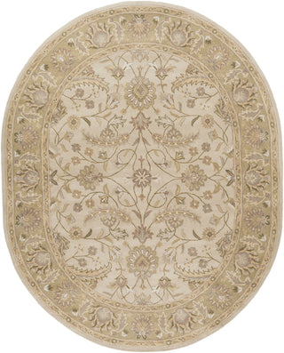 Surya Caesar CAE-1114 Beige Area Rug 8' x 10' Oval