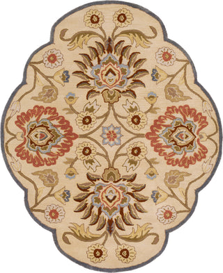 Surya Caesar CAE-1116 Area Rug 5'x6'3" Scalloped Oval 