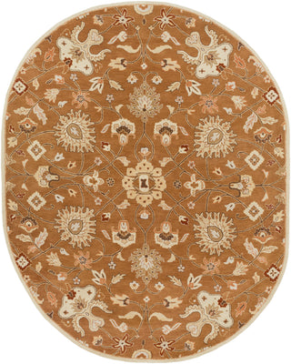 Surya Caesar CAE-1120 Mocha Area Rug 8' x 10' Oval