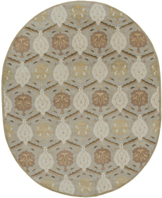 Surya Caesar CAE-1122 Sea Foam Hand Tufted Area Rug 8' X 10' Oval