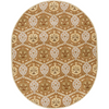 Surya Caesar CAE-1123 Tan Area Rug 8' x 10' Oval