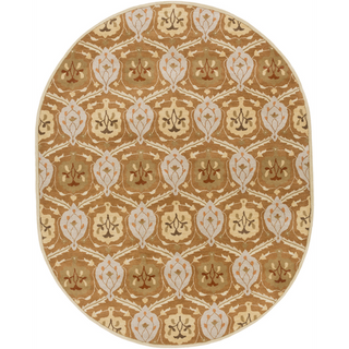 Surya Caesar CAE-1123 Tan Area Rug 8' x 10' Oval