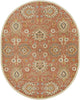Surya Caesar CAE-1124 Rust Area Rug 8' x 10' Oval