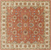 Surya Caesar CAE-1124 Rust Hand Tufted Area Rug 8' Square