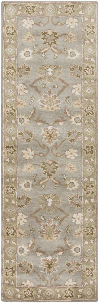 Surya Caesar CAE-1126 Grey Area Rug 2'6'' x 8' Runner