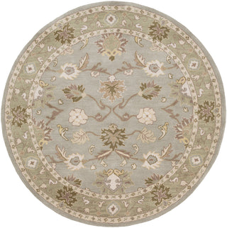 Surya Caesar CAE-1126 Grey Area Rug 6' Round