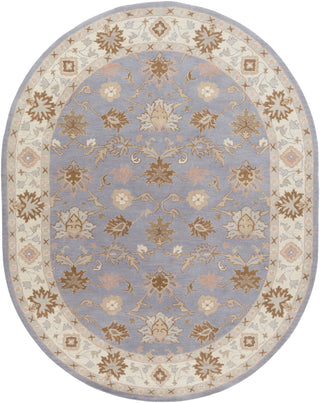 Surya Caesar CAE-1128 Grey Area Rug 8' x 10' Oval