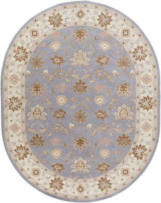 Surya Caesar CAE-1128 Grey Area Rug 8' X 10' Oval