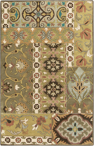 Surya Caesar CAE-1139 Olive Area Rug 5' x 8'