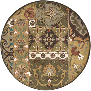 Surya Caesar CAE-1139 Olive Area Rug 6' Round