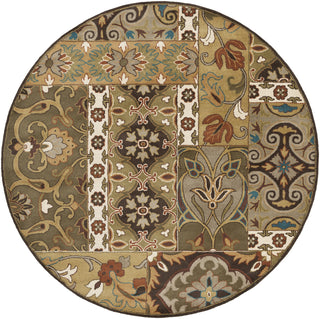 Surya Caesar CAE-1139 Olive Area Rug 8' Round