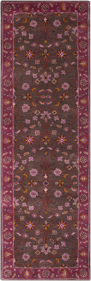 Surya Caesar CAE-1141 Eggplant Area Rug 2'6'' x 8' Runner