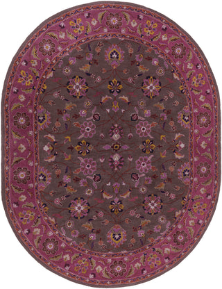 Surya Caesar CAE-1141 Eggplant Area Rug 8' x 10' Oval