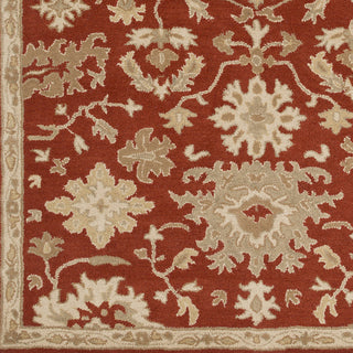 Surya Caesar CAE-1148 Rust Hand Tufted Area Rug Sample Swatch