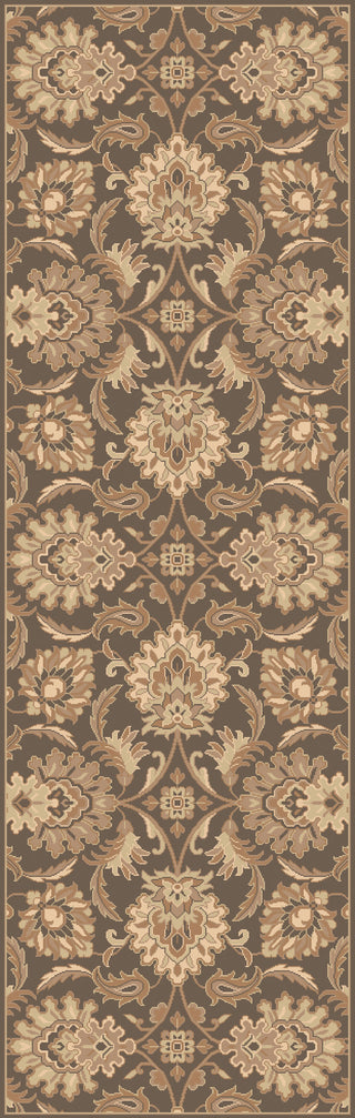 Caesar CAE-1174 Brown Area Rug by Surya 2'6'' X 8' Runner