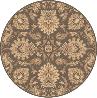 Caesar CAE-1174 Brown Area Rug by Surya 8' Round