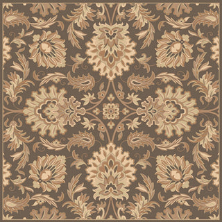 Caesar CAE-1174 Brown Hand Tufted Area Rug by Surya 8' Square