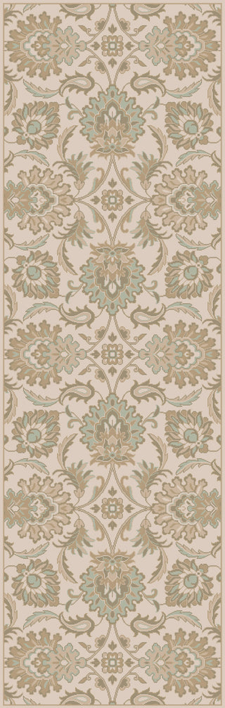 Caesar CAE-1177 White Area Rug by Surya 2'6'' X 8' Runner