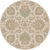 Caesar CAE-1177 White Area Rug by Surya 8' Round