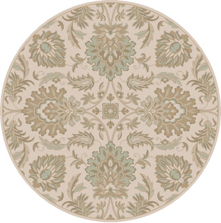 Caesar CAE-1177 White Area Rug by Surya 8' Round