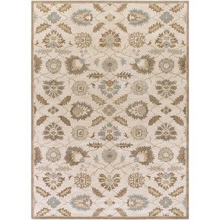 Caesar CAE-1178 White Hand Tufted Area Rug by Surya 8' X 11'