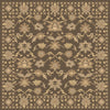 Caesar CAE-1179 Brown Area Rug by Surya 8' Square