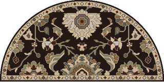 Surya Caesar CAE-1183 Black Area Rug 2' X 4' Hearth