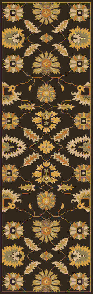 Caesar CAE-1184 Brown Area Rug by Surya 2'6'' X 8' Runner