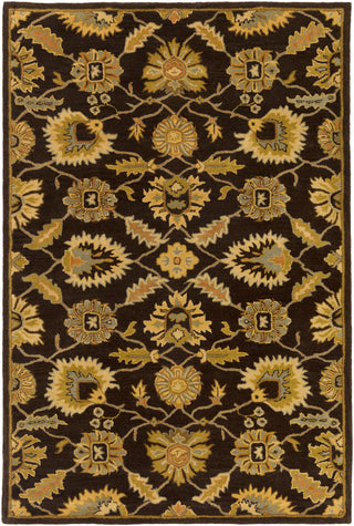 Caesar CAE-1184 Brown Area Rug by Surya 5' X 8'