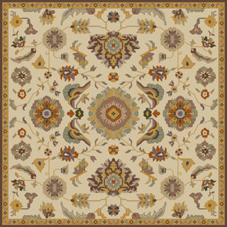 Surya Caesar CAE-1185 White Area Rug 8' Square