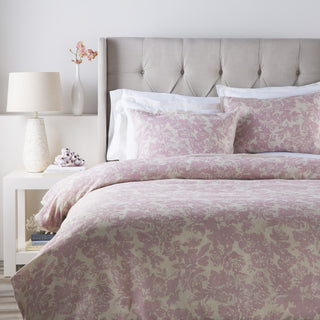 Surya Clara CAL-5001 Pink Bedding Twin Duvet Set