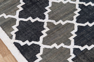 Momeni California CAL-1 Charcoal Area Rug by Novogratz Close up