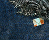 Loloi Callie Shag CJ-01 Navy Area Rug Close up Feature