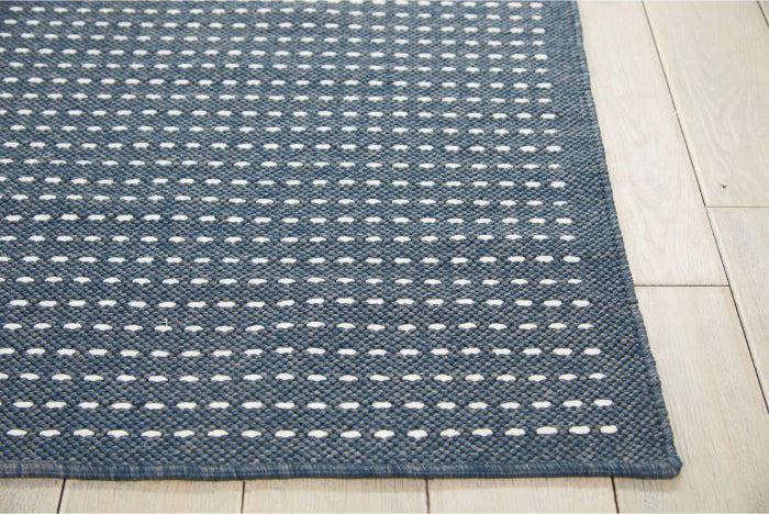 Seattle CK740 Charcoal/White Area Rug by Calvin Klein Main Image Feature