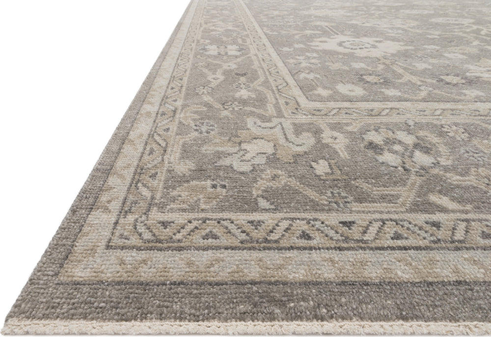 Loloi Cambridge CAM-02 Silver/Silver Area Rug Round Image Feature