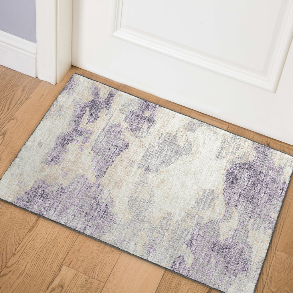 Dalyn Camberly CM6 Lavender Area Rug Room Image Feature