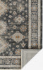 Momeni Cambridge CMB-4 Slate Area Rug Close up