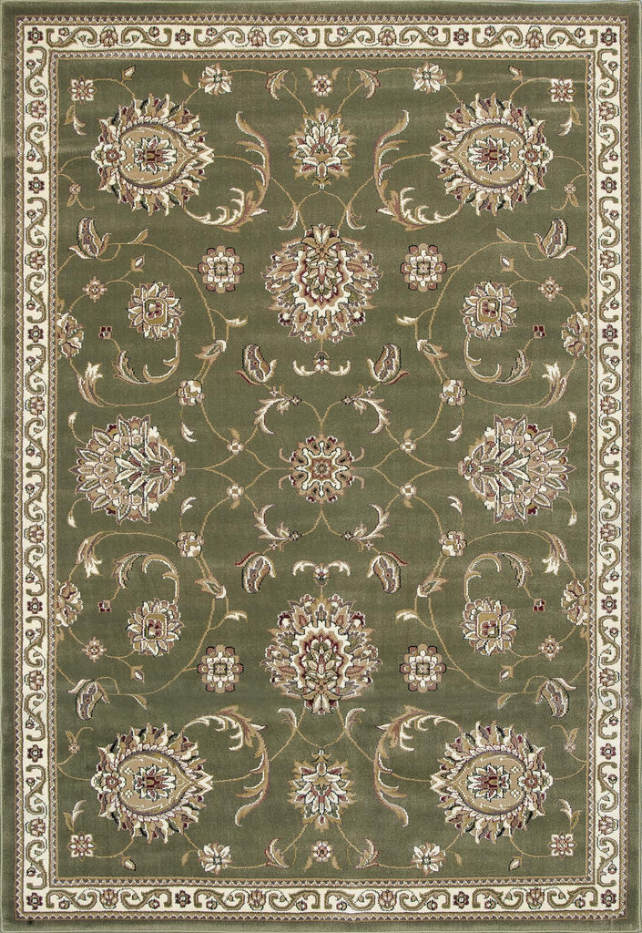 KAS Cambridge 7356 Green Allover Mahal Area Rug main image