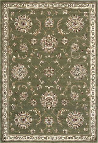KAS Cambridge 7356 Green Allover Mahal Area Rug main image