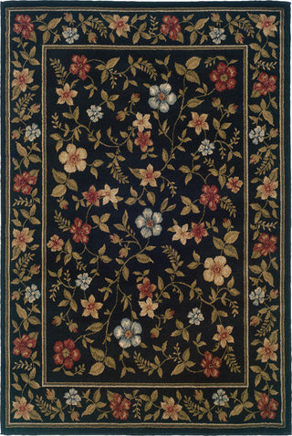 Oriental Weavers Camden 1196D Black/Green Area Rug main image