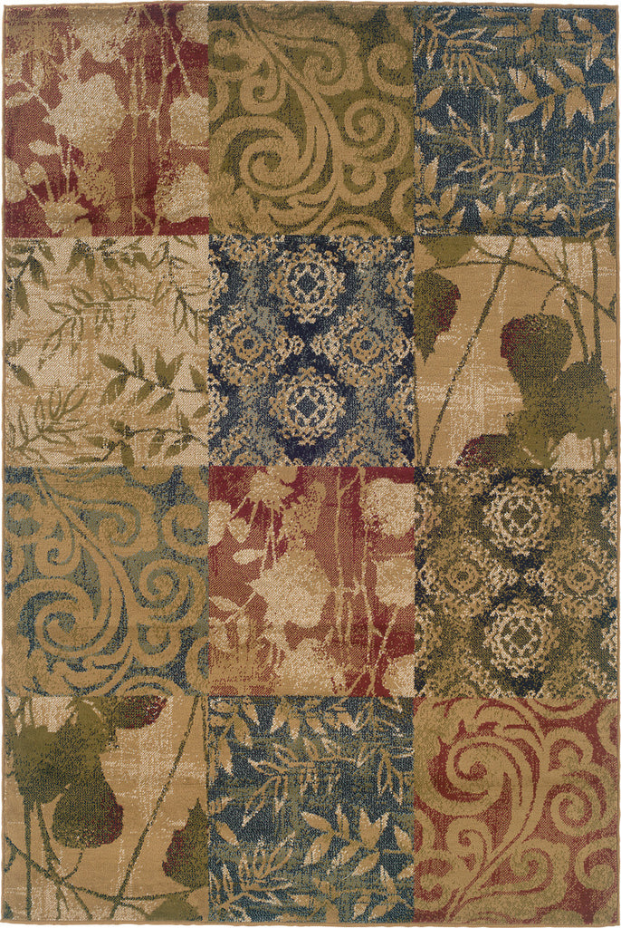 Oriental Weavers Camden 2422A Beige/Green Area Rug main image