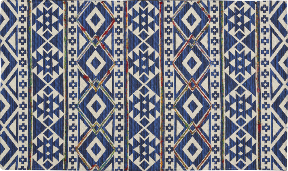 Nourison Canton CAN01 Blue Area Rug